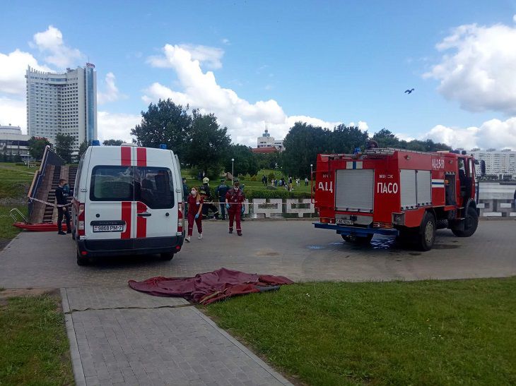 Мужчина утонул в Свислочи в центре Минска