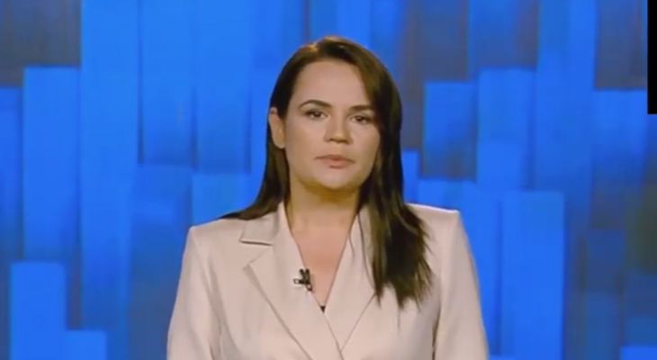 Тихановская в эфире ТВ: По телевизору вам не покажут, что большинство людей против этой власти и хотят нового президента