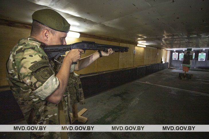 Заявление МВД Беларуси: во внутренних войсках началась отработка