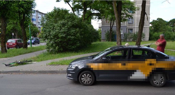 В Бресте таксист задавил подростка на велосипеде