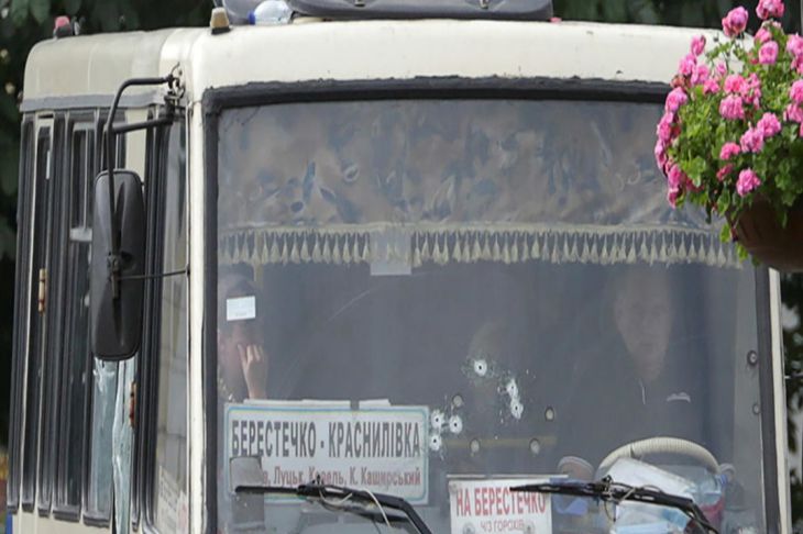 Захват заложников в Луцке: один человек ранен, остальные в плохом состоянии Захват заложников в Луцке: один человек ранен, остальные в плохом состоянии