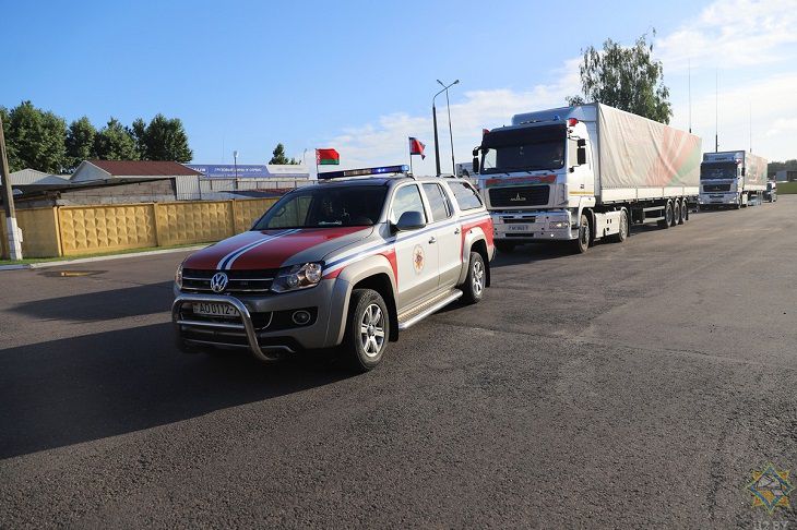 Беларусь направила гумконвой в Украину