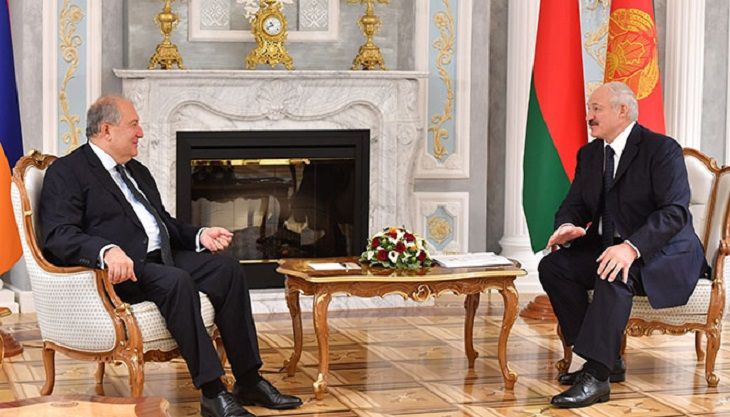 Стали известны подробности разговора Лукашенко с Президентом Армении