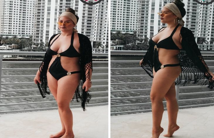 Девушка показала, как выглядеть стройной на фото, и стала знаменитой