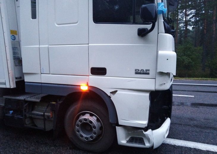 Под Лепелем фура насмерть сбила человека