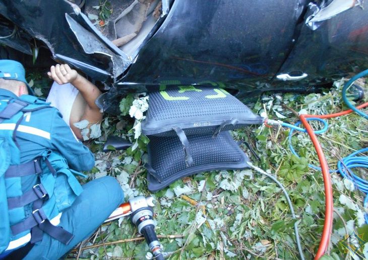 Под Витебском спасали молодого водителя: вот что произошло