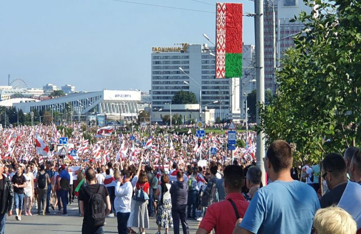 Что происходит в Минске 30 августа: онлайн-репортаж