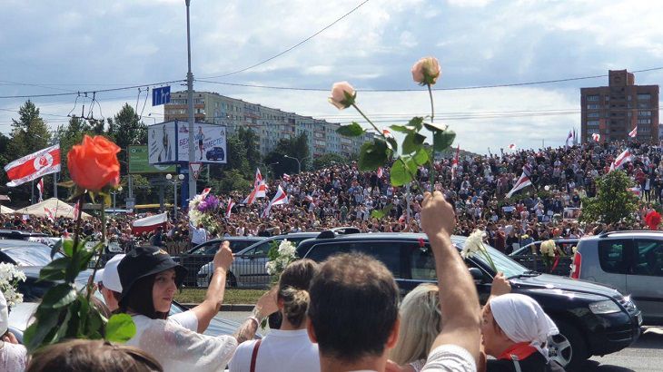 В Минске прощаются с погибшим участником акций протеста 