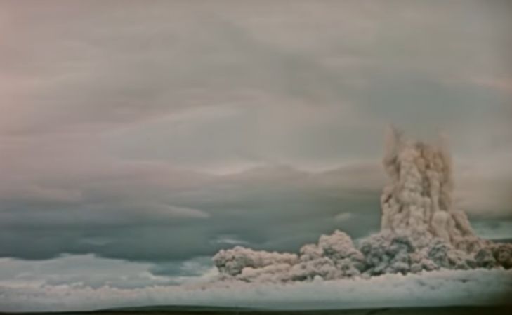 В России рассекретили видео с самым мощным взрывом «Царь-бомбы» на Земле