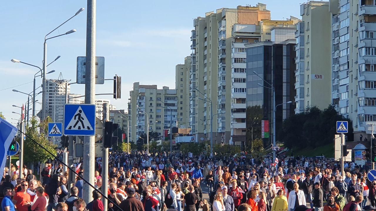 В Минске завершилась акция протеста