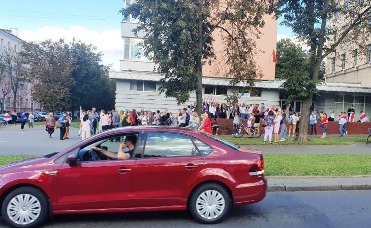 В Минске сегодня студенты проводят акции протеста