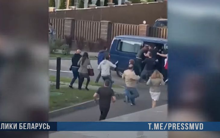 В Минске задержаны протестующие, напавшие на сотрудников ОМОН