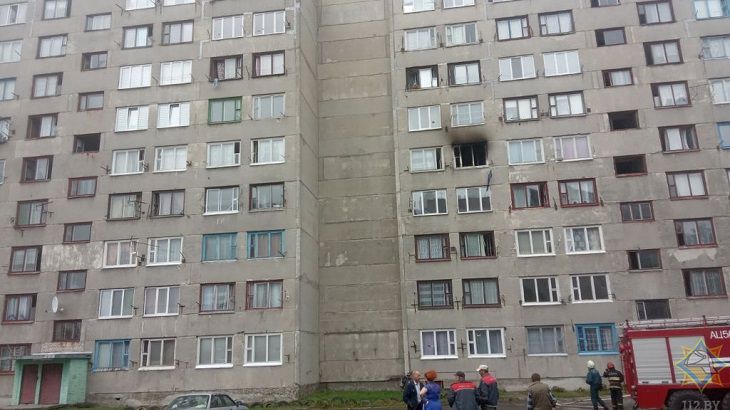 ЧП в Пинске: из общежития экстренно эвакуировали людей