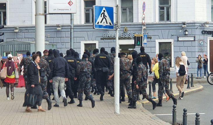 МВД об уличных акциях 4 сентября: задержан 41 человек