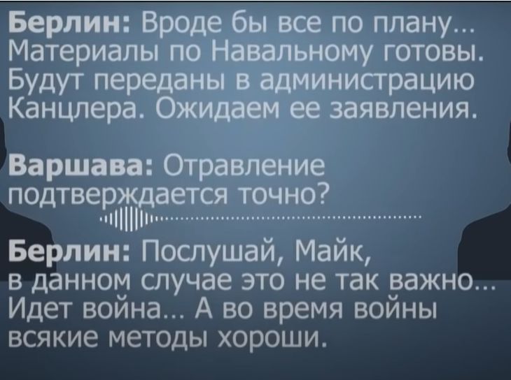 Кабмин ФРГ считает «фиктивным разговором» обнародованную Беларусью запись о Навальном