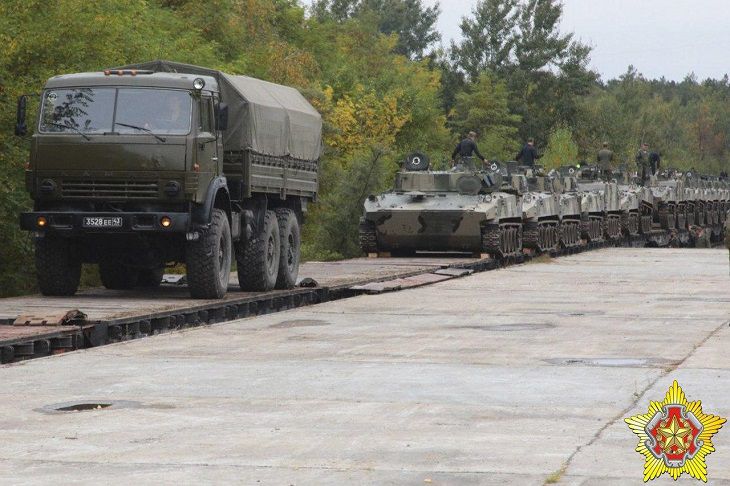 Подразделения ВС России покидают Беларусь после учений «Славянское братство»