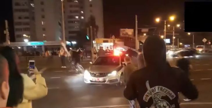 В МВД рассказали, с каким «арсеналом» житель Лиды приехал в столицу на «мирный» протест