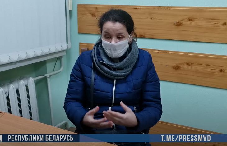 «Хотела изобразить голубей». В Молодечненском районе задержали женщину, разрисовавшую остановку