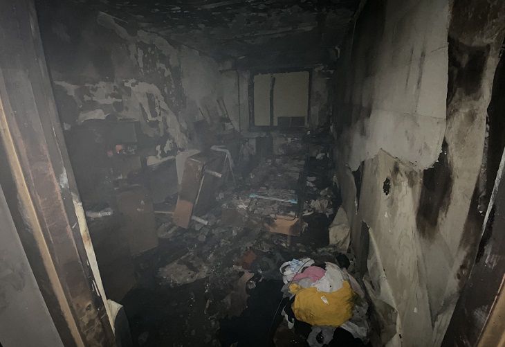 В Минске произошел пожар в общежитии БГУИР