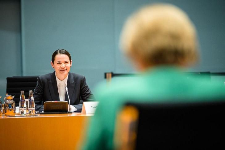 Тихановская рассказала, о чем попросила Ангелу Меркель Тихановская рассказала, о чем попросила Ангелу Меркель