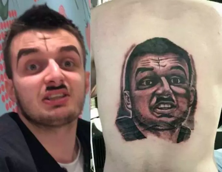 Воспоминания на теле: Парень так сильно напился с друзьями, что запомнит вечеринку на всю жизнь