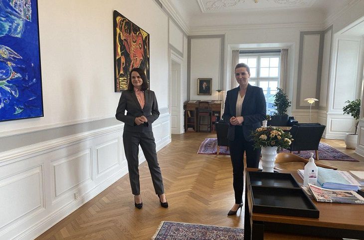 Светлана Тихановская встретилась с премьер-министром Дании