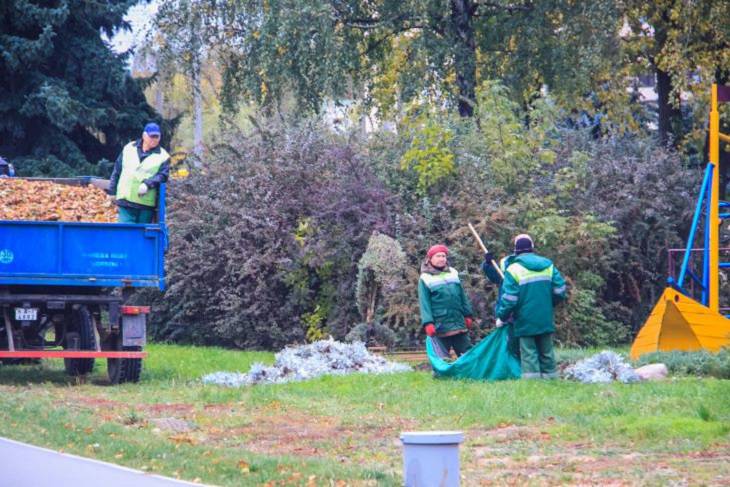 Завтра в Минске проведут субботник Завтра в Минске проведут субботник