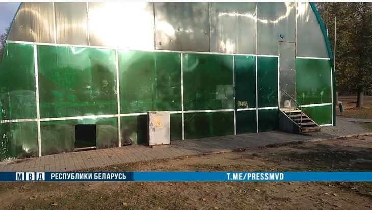 Поджигатель летнего амфитеатра задержан в Осиповичах