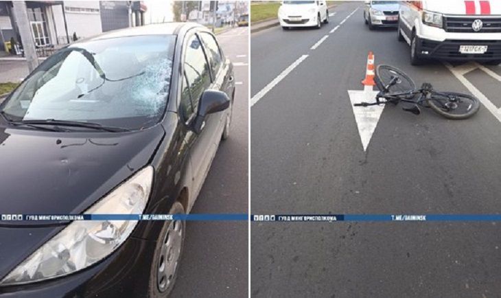 В Минске задавили 13-летнего велосипедиста