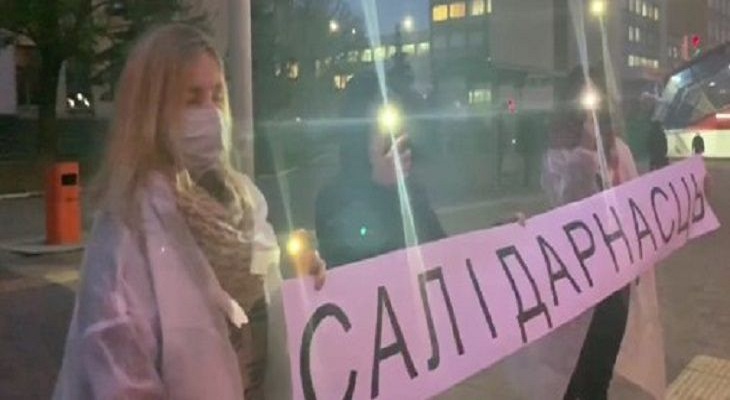 В Минске вновь митинговали медики. На этот раз – 6-й ГКБ