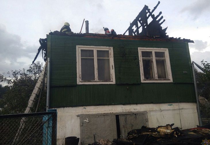 ЧП под Воложином: вспыхнула газовоздушная смесь