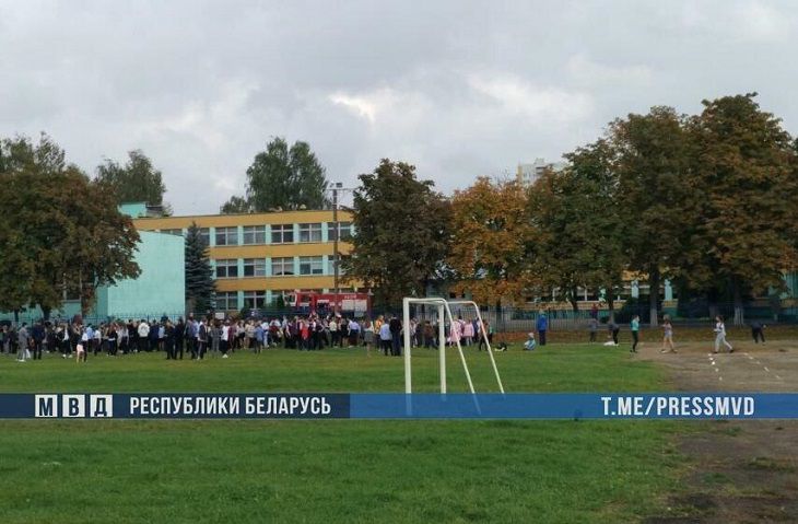 Информация о минировании школ и гимназии в Минске не подтвердилась