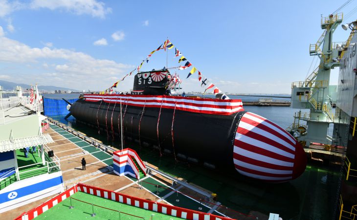 Япония похвасталась новой подводной лодкой