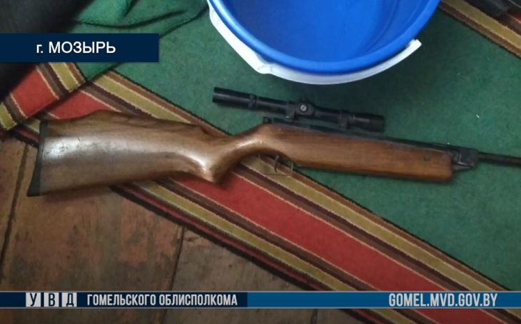 В Мозырском районе задержали наркодилера с оружием