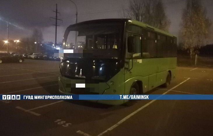 В Минске задержали пьяного водителя пассажирского автобуса с 2,64 промилле