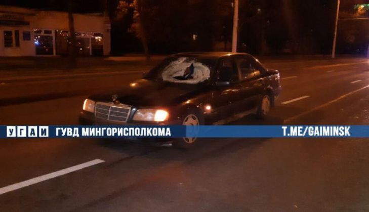 Наезд на пешехода в Минске: ГАИ просит откликнуться очевидцев ДТП