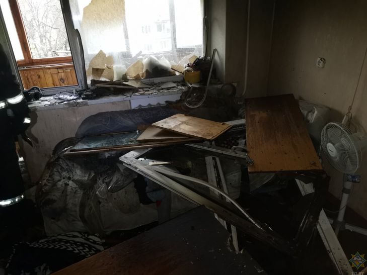 Пожар в жилом доме в Минске: погиб мужчина