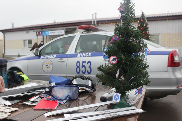 Сотрудники ГАИ провели акцию «Обозначь себя». Посмотрели, как это было