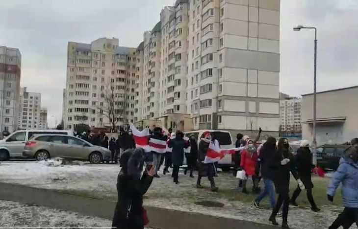 В Минске начались первые задержания на протестах