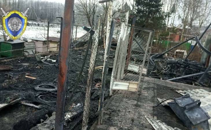 Под Минском подожгли пристройку к частному дому: возбуждено уголовное дело