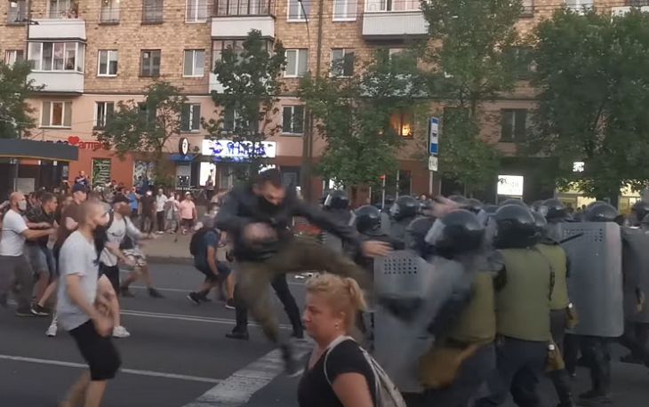 МВД: задержан еще один участник массовых беспорядков в Бресте 10 августа
