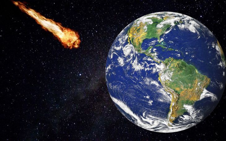 Три гигантских астероида достигнут Земли к Рождеству
