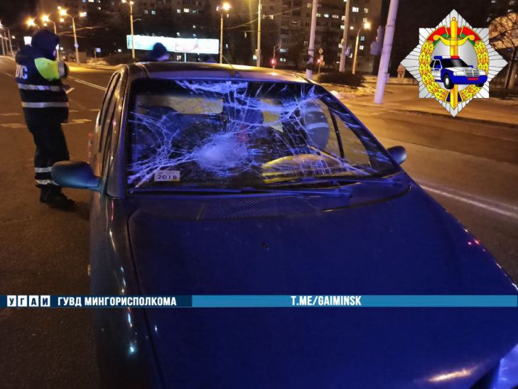 В Минске водитель автомобиля Renault сбила подростка