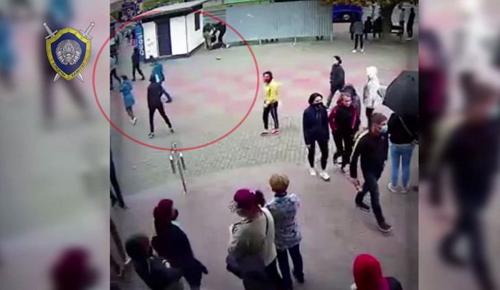 В Гродно мужчины били милиционеров