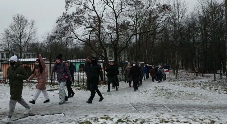Около 200 человек. Последние данные о задержанных 13 декабря белорусах