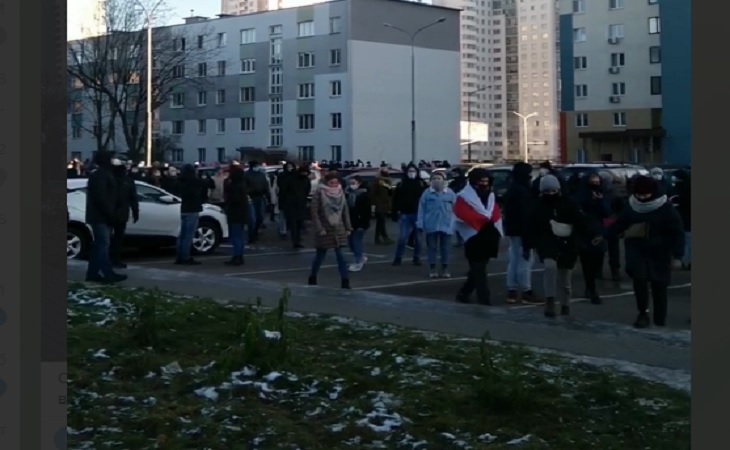 В Минске проходит «Марш воли»: формат протестов изменился