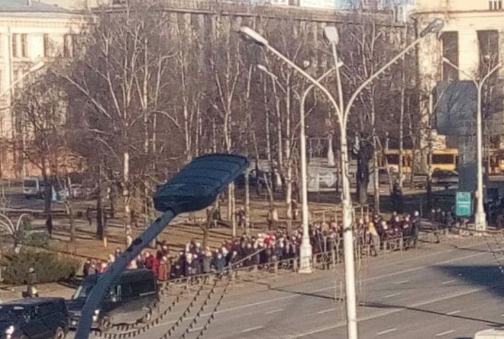 В Минске на улицы вышли пенсионеры – проходит массовая акция протеста