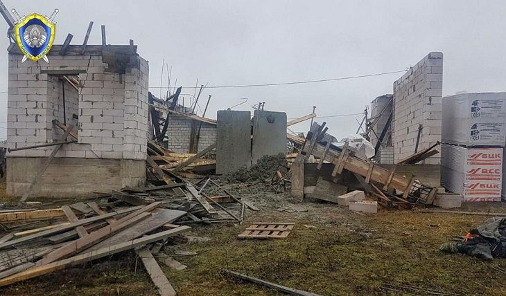 В Гродно при строительстве дома погибли два человека