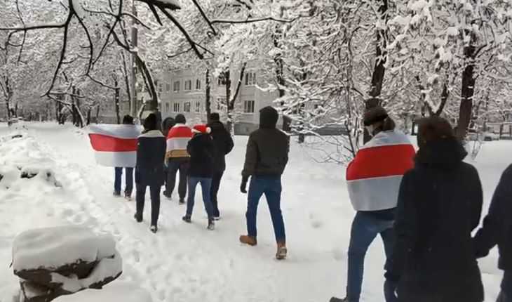 В разных городах Беларуси 9 января проходят локальные акции протеста 