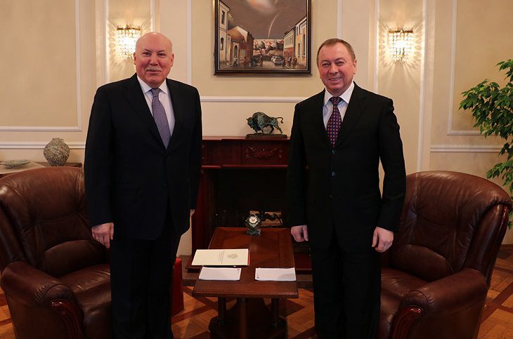 Макей принял российского посла: стали известны подробности беседы Макей